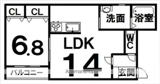 PetriCa(ペトリカ)【2階】の間取り